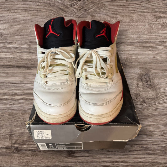 Jordan 5 Fire Red (2006) Size 9.5 (136027 162)
