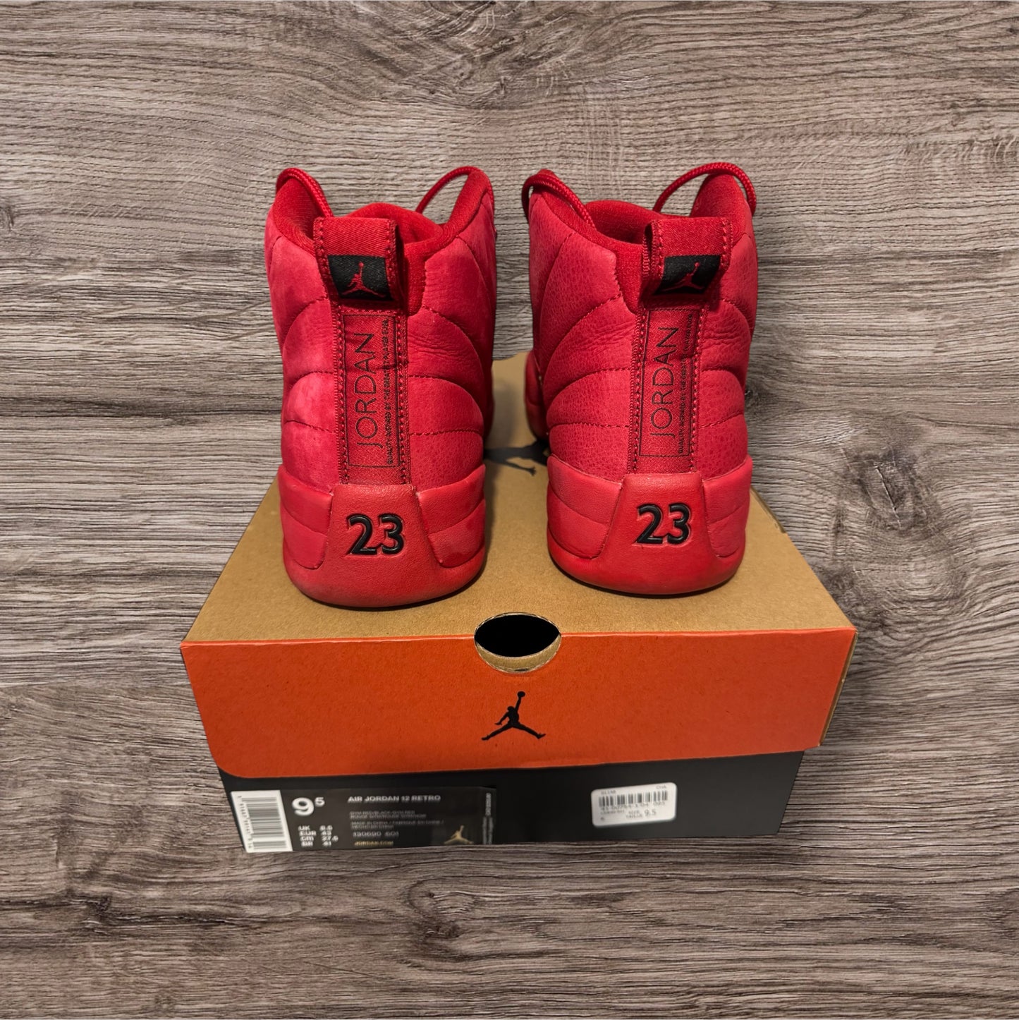 Jordan 12 Gym Red Size 9.5 (130690 601)