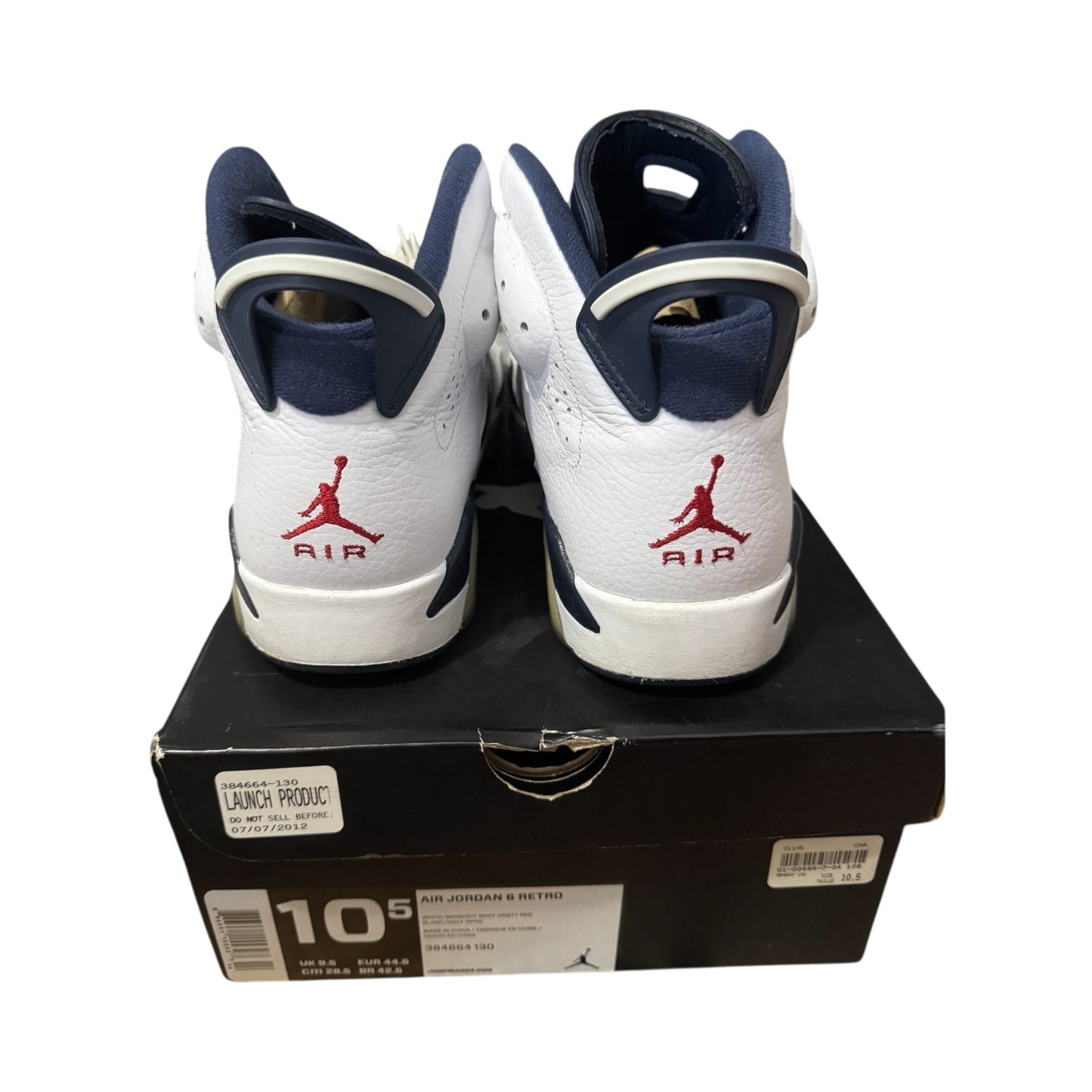 Jordan 6 Olympic (2012) Size 10.5 (384664 130)