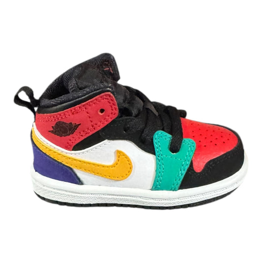 DS Infant Jordan 1 Mid Multi-Color Size 4C (640735 125)