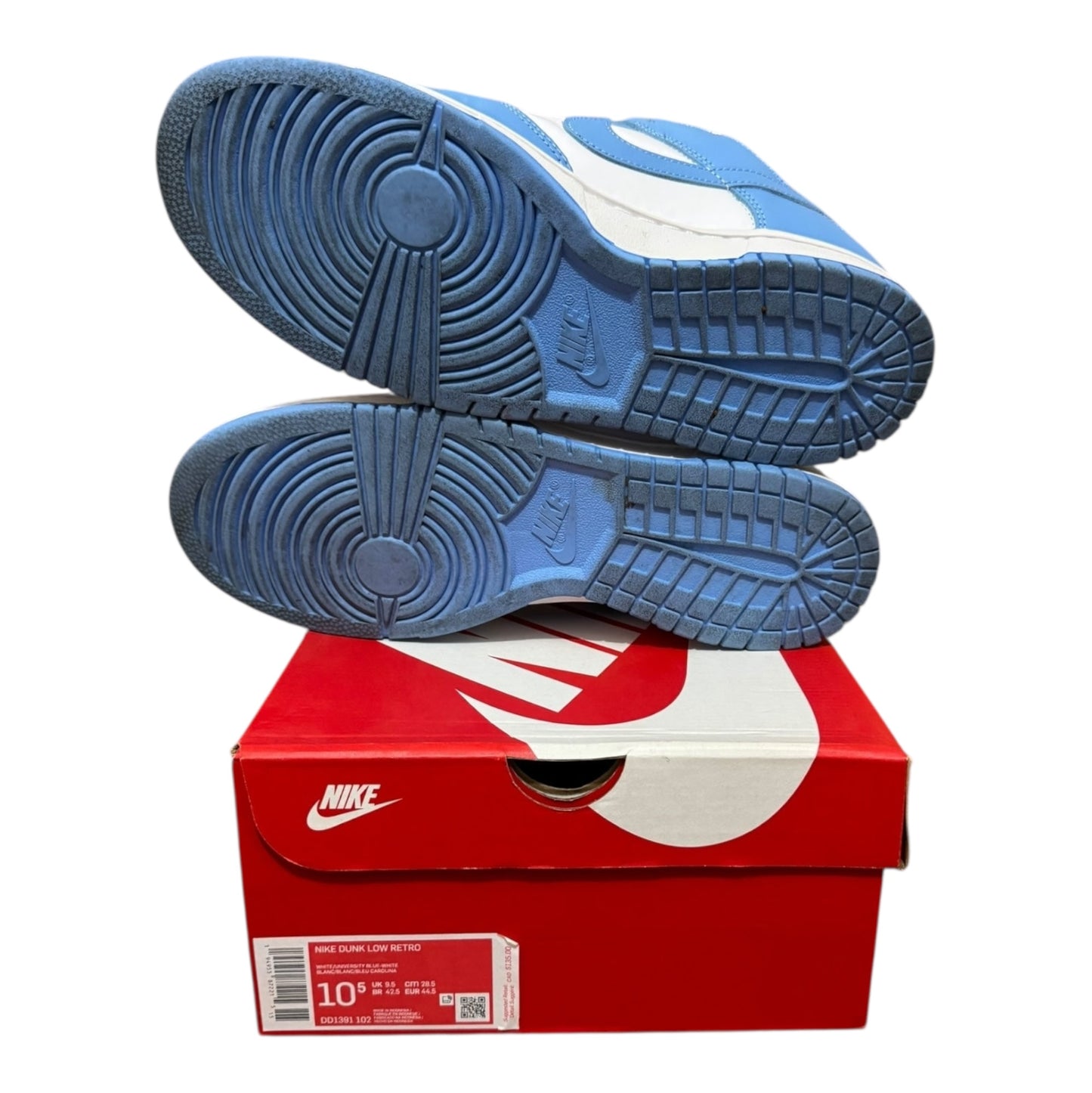 Nike Dunk Low UNC (2021) Size 10.5 (DD1391 102)