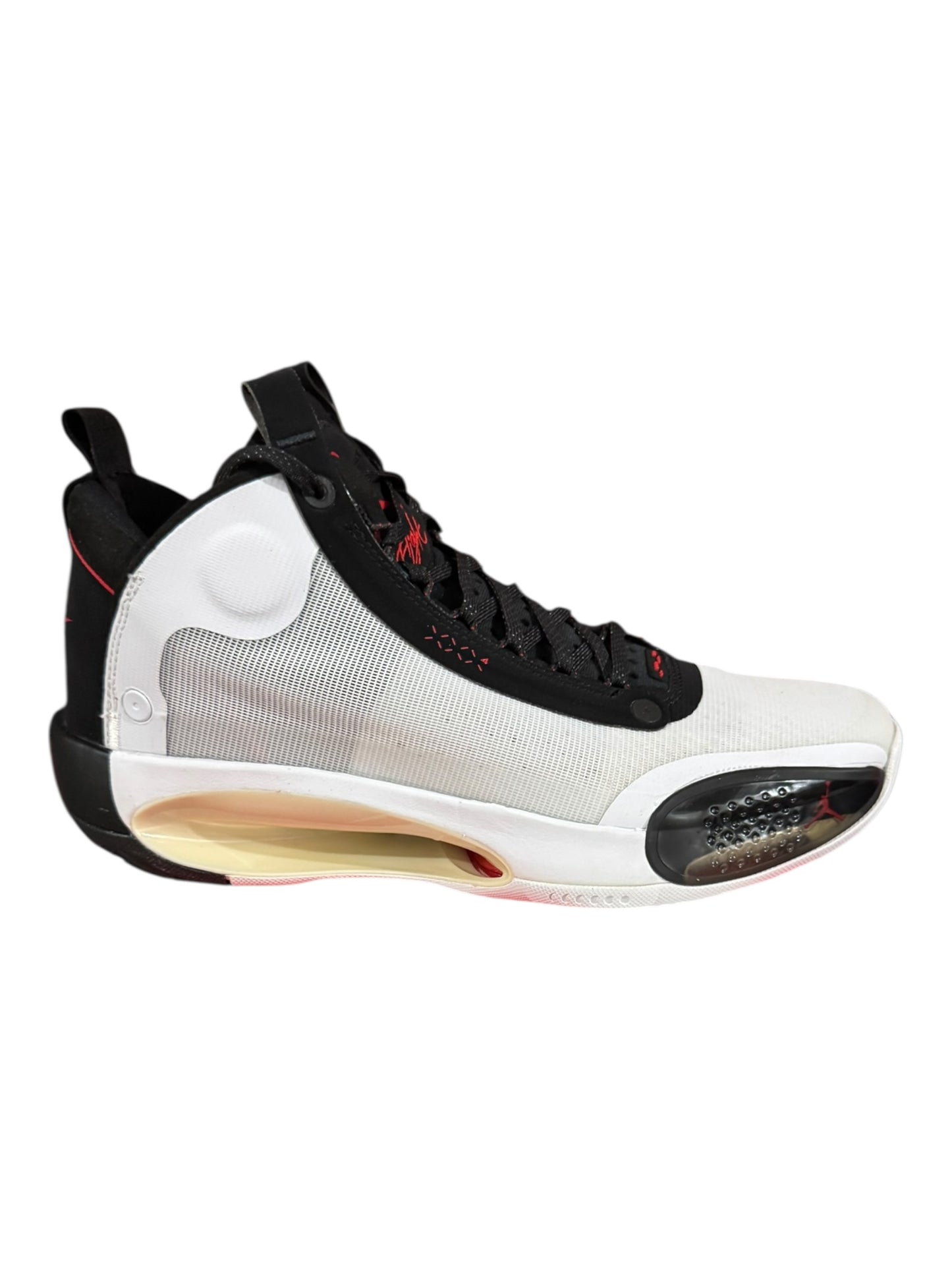 Jordan 34 White Black Red Size 10.5 (AR3240 100)