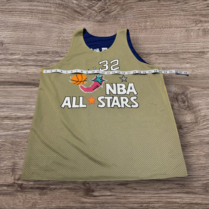 Mitchell & Ness Blue Orlando Magic Shaq Practice Jersey Reversible Size XL