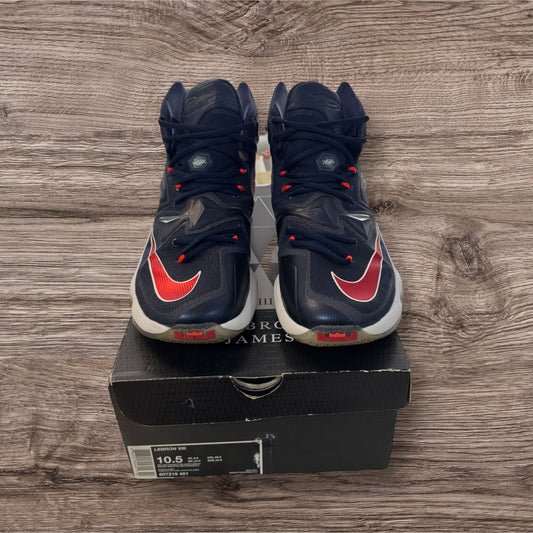 Nike LeBron 13 Midnight Navy Size 10.5 (807219-461)