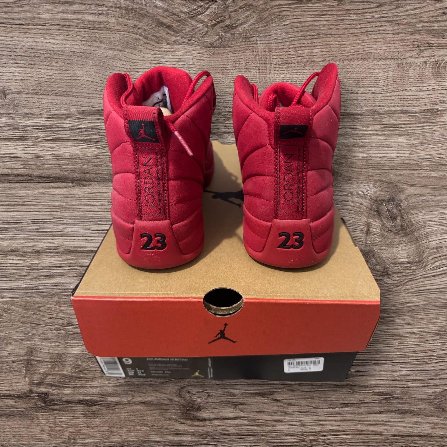 Jordan 12 Gym Red Size 9 (130690 601)