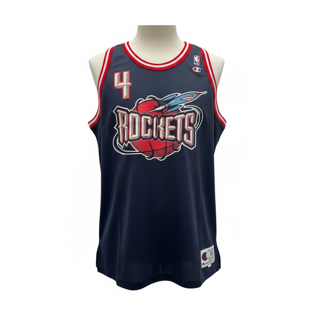 Champion Charles Barkley Rockets Jersey Size Large (48)