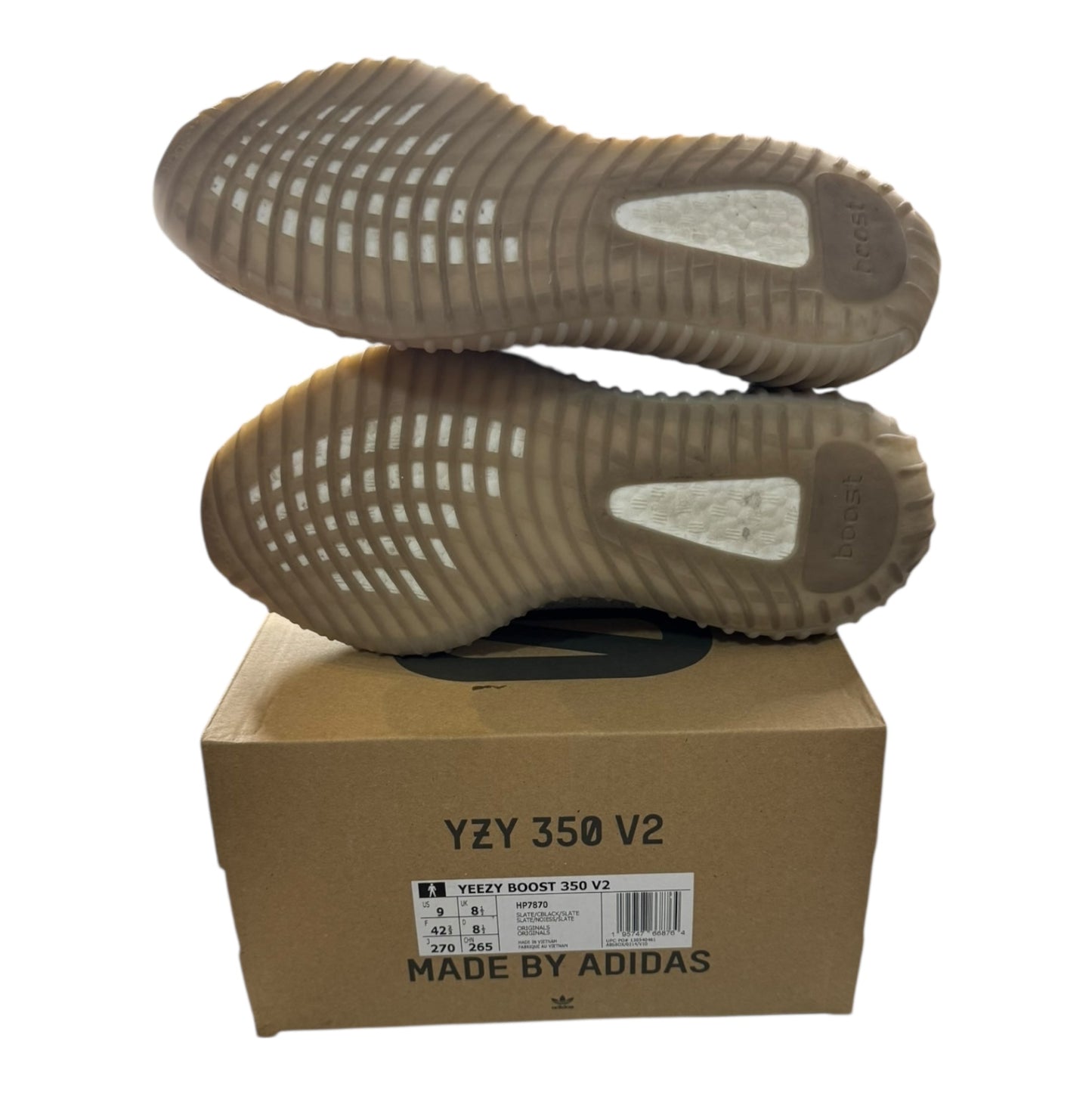 Adidas Yeezy 350 V2 Slate Size 9 (HP7870)