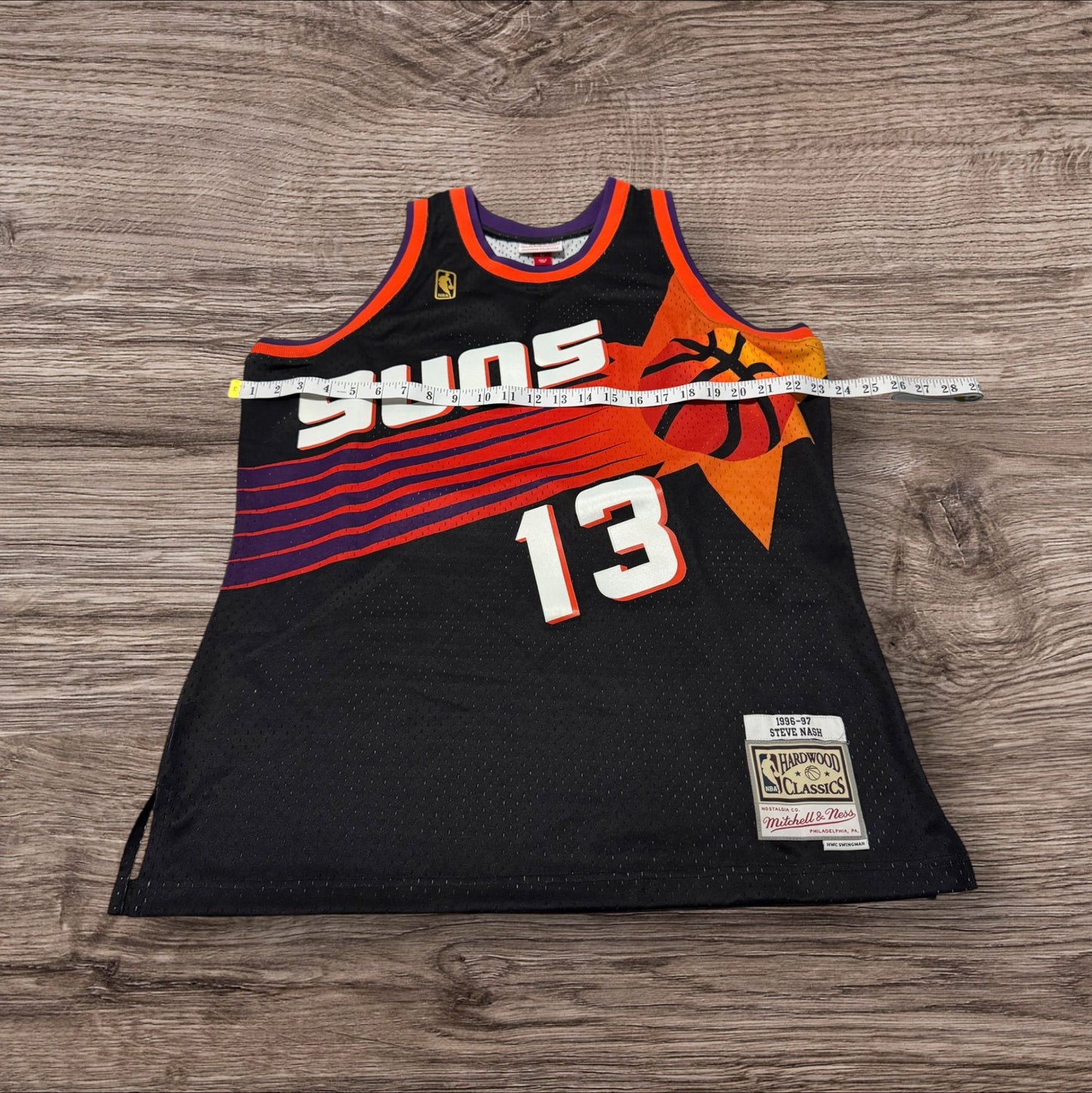 Mitchell & Ness Black Phoenix Sun Steve Nash Jersey Size Large