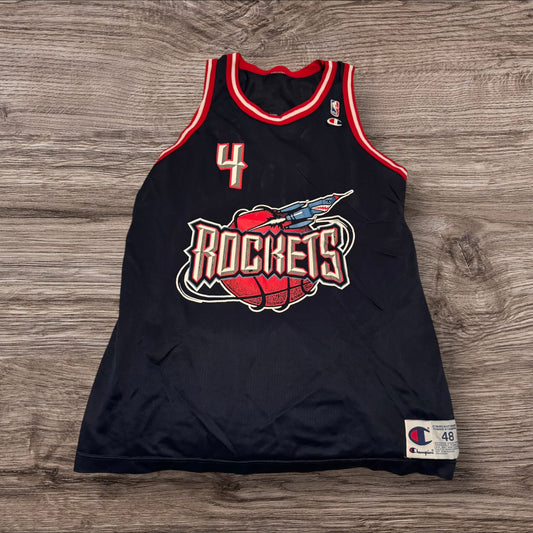 Champion Charles Barkley Rockets Jersey Size Large (48)