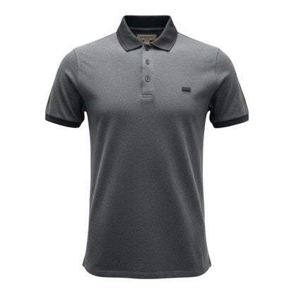 Burberry Grey Polo Shirt Sz XL