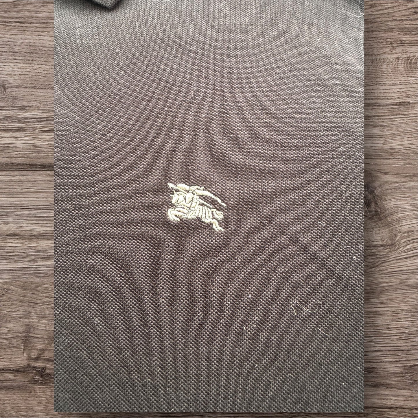 Burberry Black Polo Shirt