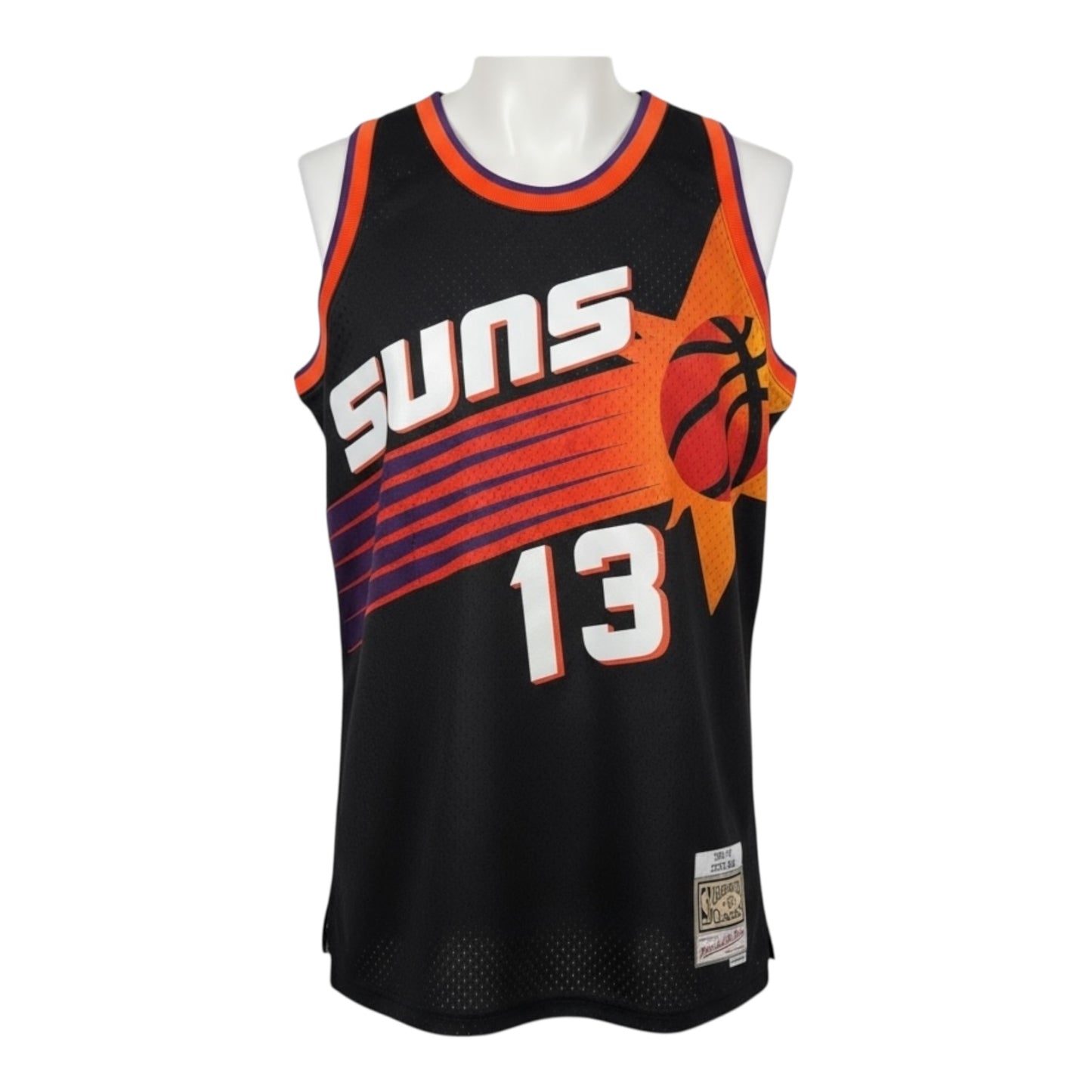 Mitchell & Ness Black Phoenix Sun Steve Nash Jersey Size Large