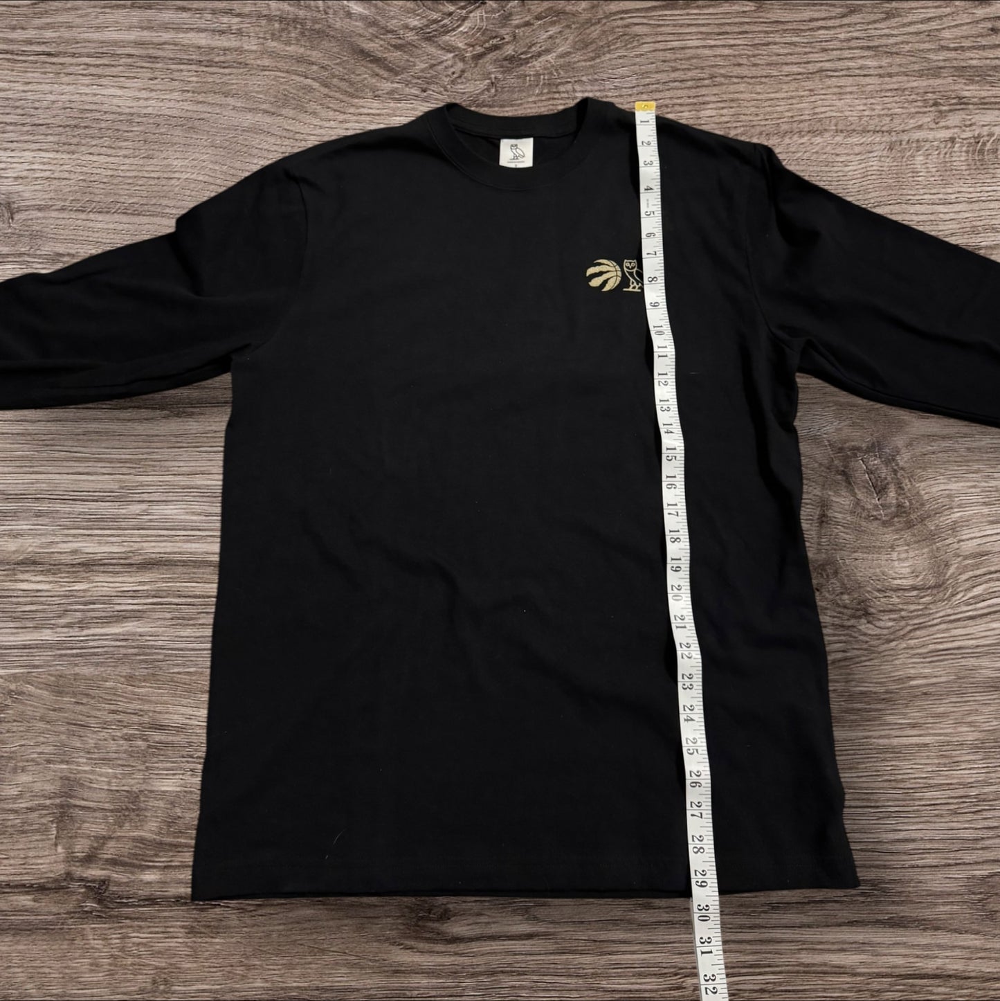 Ovo x Raptors Long Sleeve Size Small