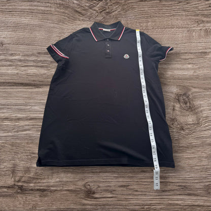 Moncler Black Polo Shirt