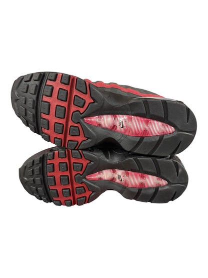 Nike Air Max 95 Black Crimson Grey Size 9.5 (HM4740-008)