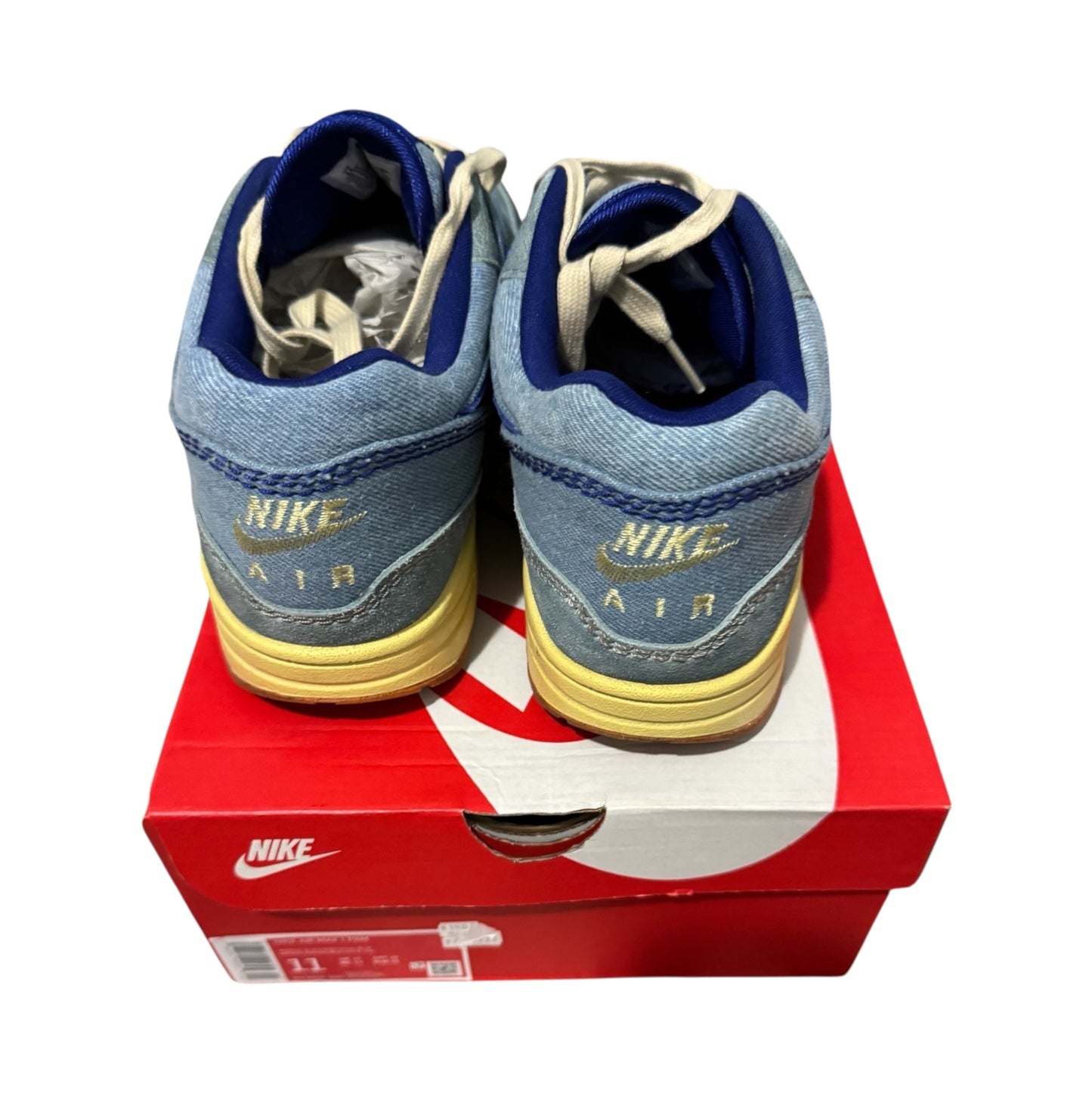 Nike Air Max 1 Denim Size 11 (DV3050 300)