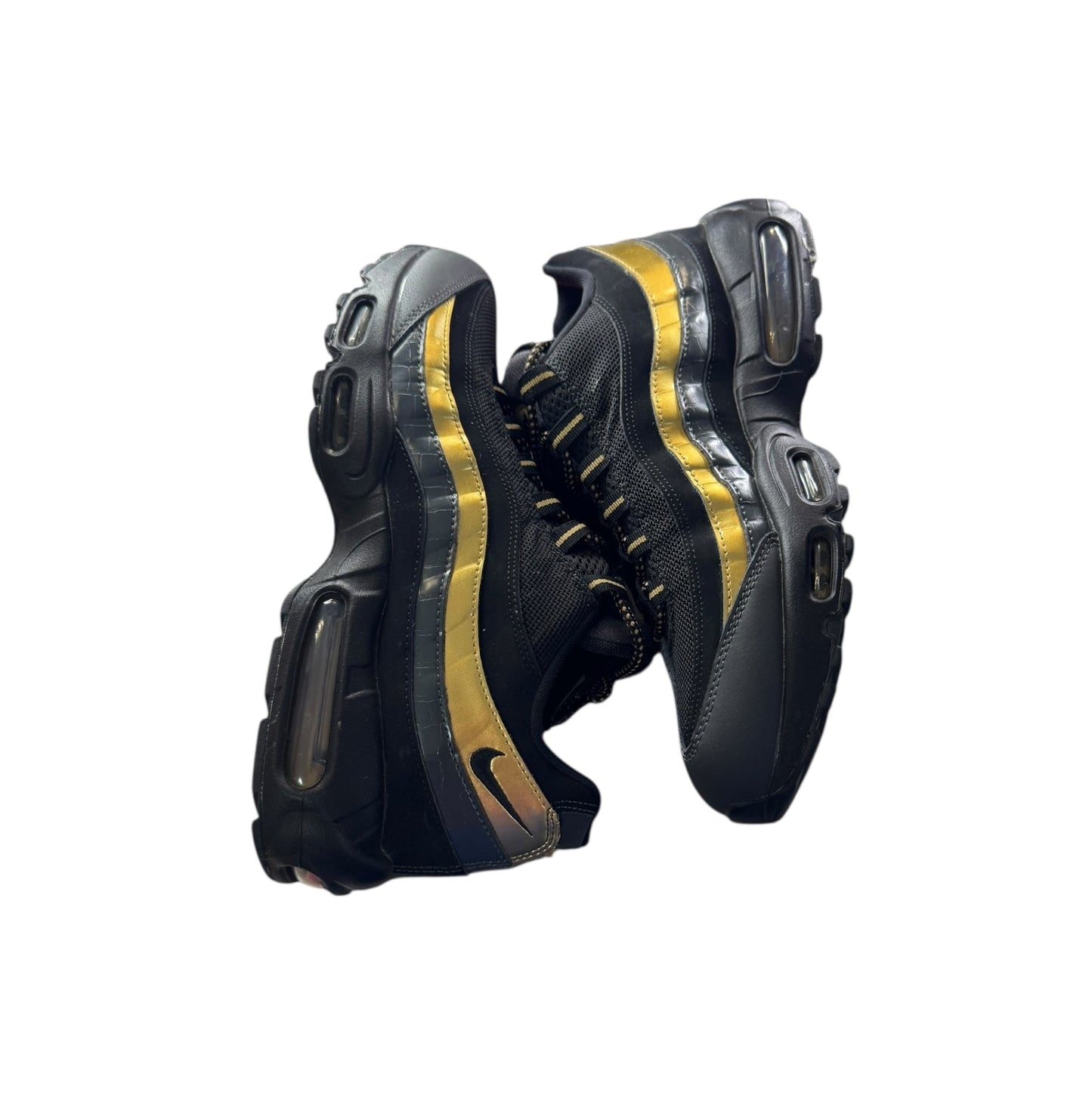 Nike Air Max 95 Metallic Gold Size 10.5 (538416-007)