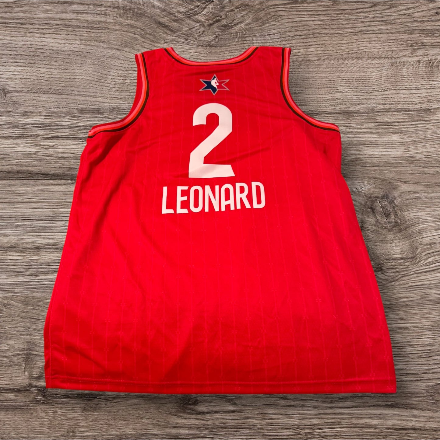 Jordan Red Kawhi Leonard All-Star Jersey 2016 Size Large