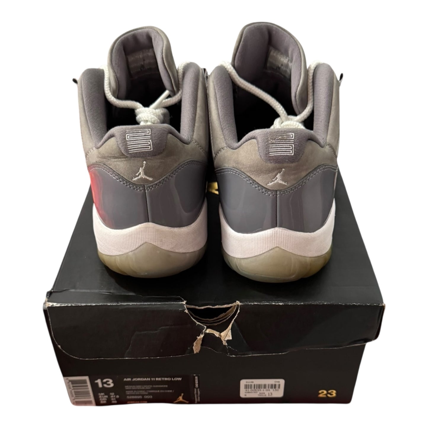 Jordan 11 Low Cool Grey Size 13 (528895 003)