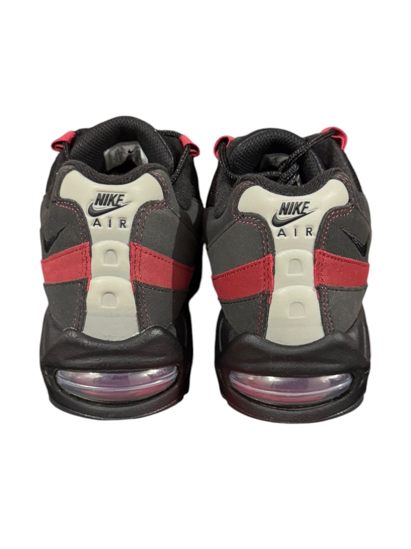 Nike Air Max 95 Black Crimson Grey Size 9.5 (HM4740-008)
