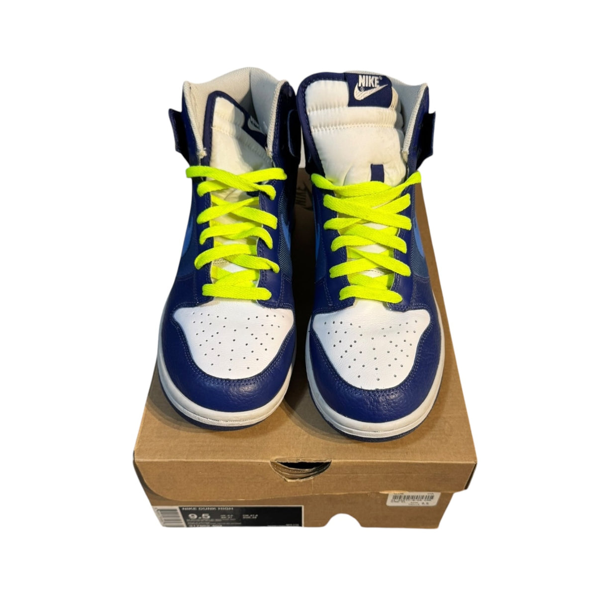 Nike Dunk High Royal Blue Size 9.5 (317982 403)