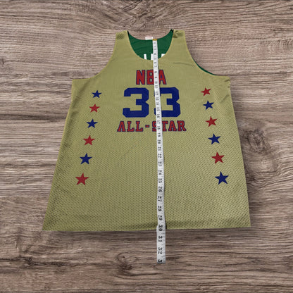 Mitchell & Ness Green Boston Celtics Larry Bird Reversible Practice Jersey Size XL