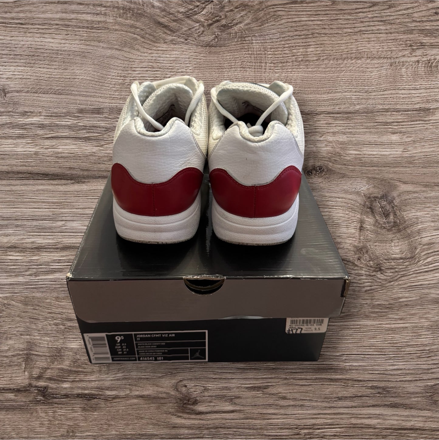 Jordan CFMT Viz Air 11 Cherry Size 9.5 (416543 101)