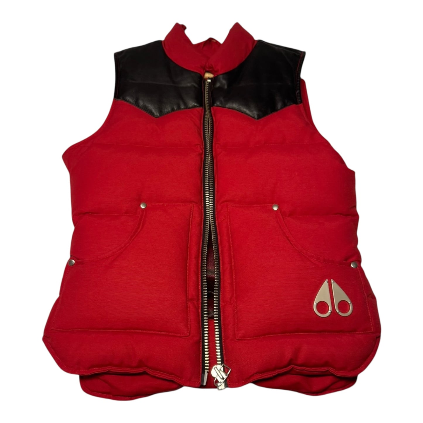 Woman Moose Knuckle Vest Red Size Small