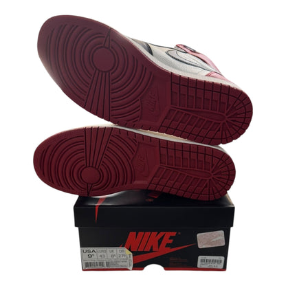 DS Jordan 1 Bred Toe Size 9.5 (555088-610)
