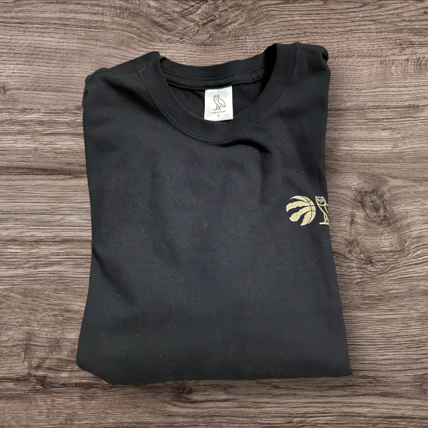 Ovo x Raptors Long Sleeve Size Small
