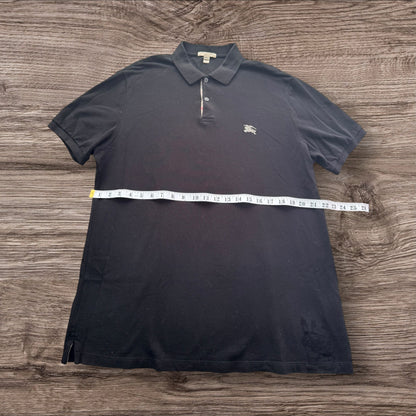 Burberry Black Polo Shirt