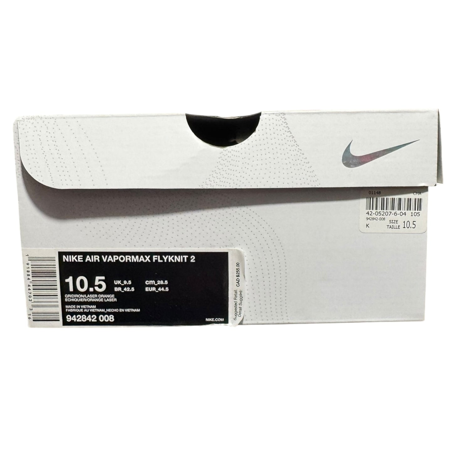 Nike Vapormax Flyknit 2 Pink Blast Size 10.5 (942842 008)