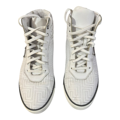 Versace High Cut White Size 43.5 (No Box)