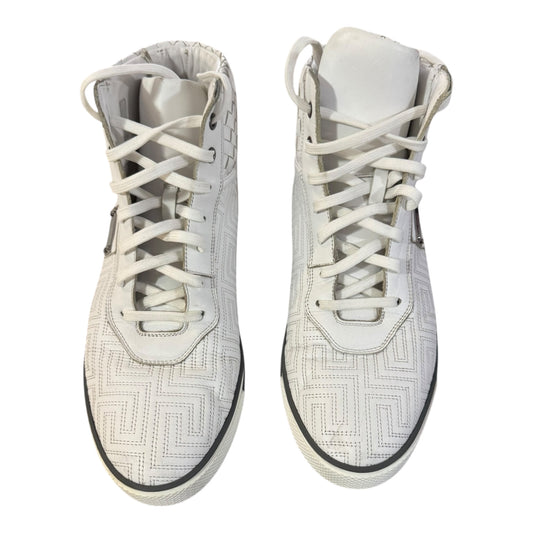 Versace High Cut White Size 43.5 (No Box)