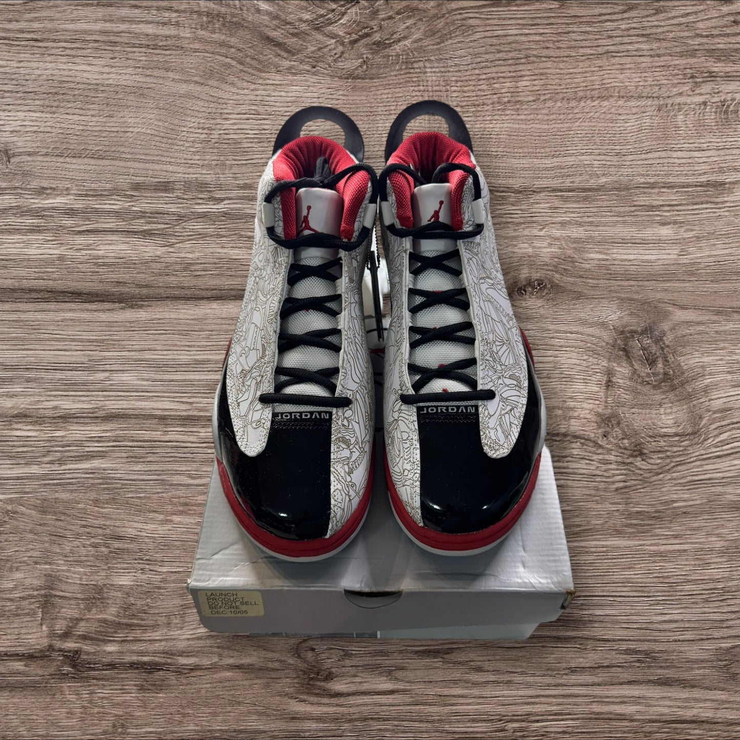 Jordan Dub-Zero Varsity Red 2005 Size 10 (311046 103)