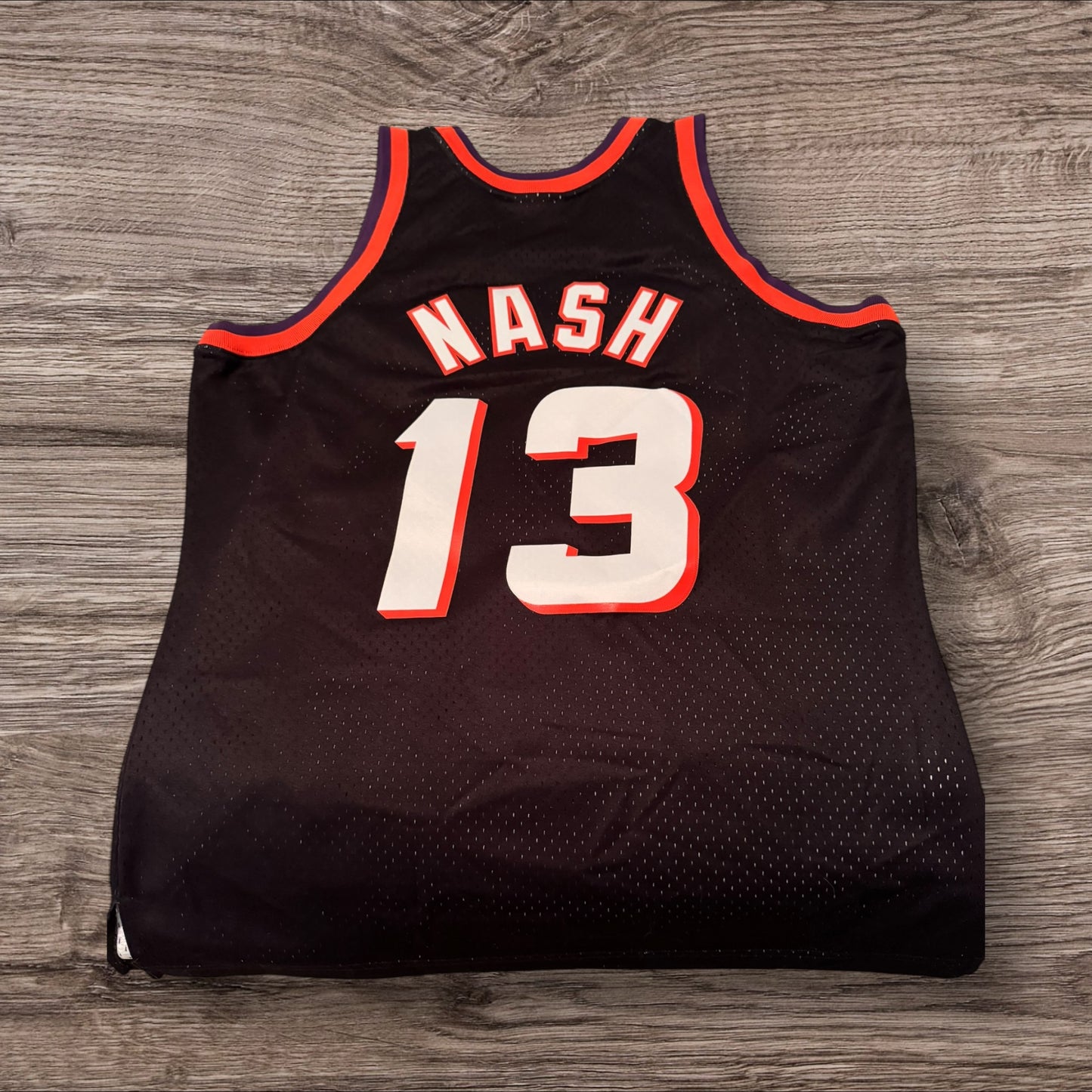 Mitchell & Ness Black Phoenix Sun Steve Nash Jersey Size Large