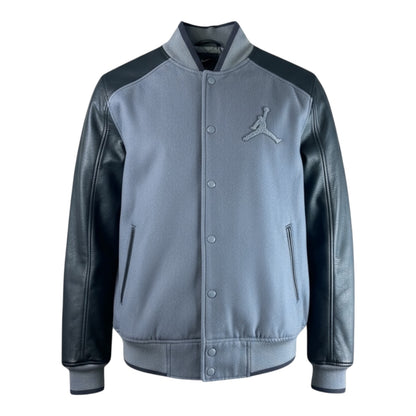 Jordan Grey Varsity Jacket Size XL