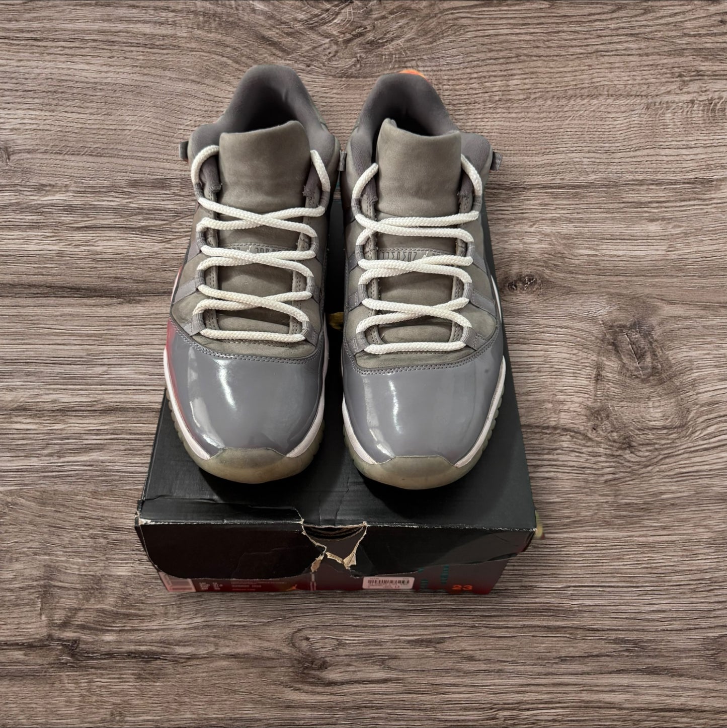 Jordan 11 Low Cool Grey Size 13 (528895 003)
