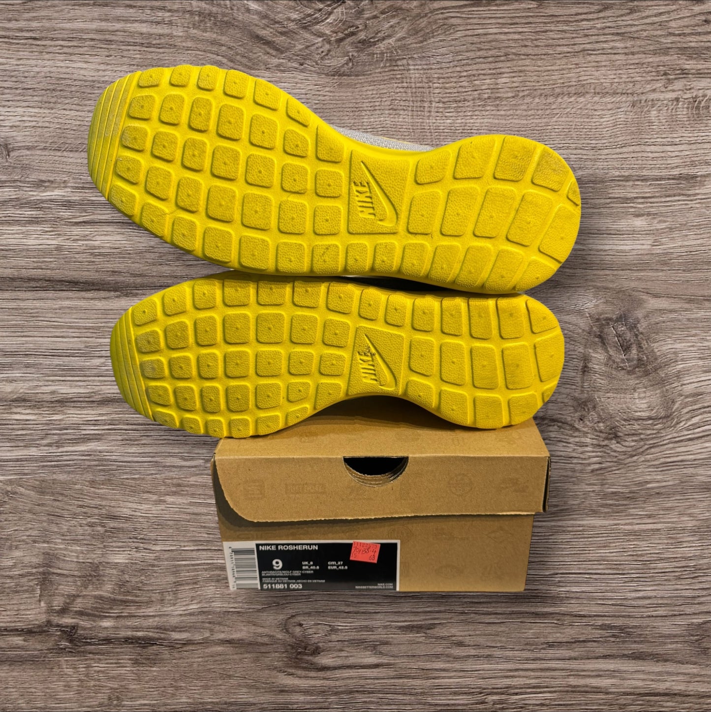 Nike Rosherun Anthracite Size 9 (511881 003)