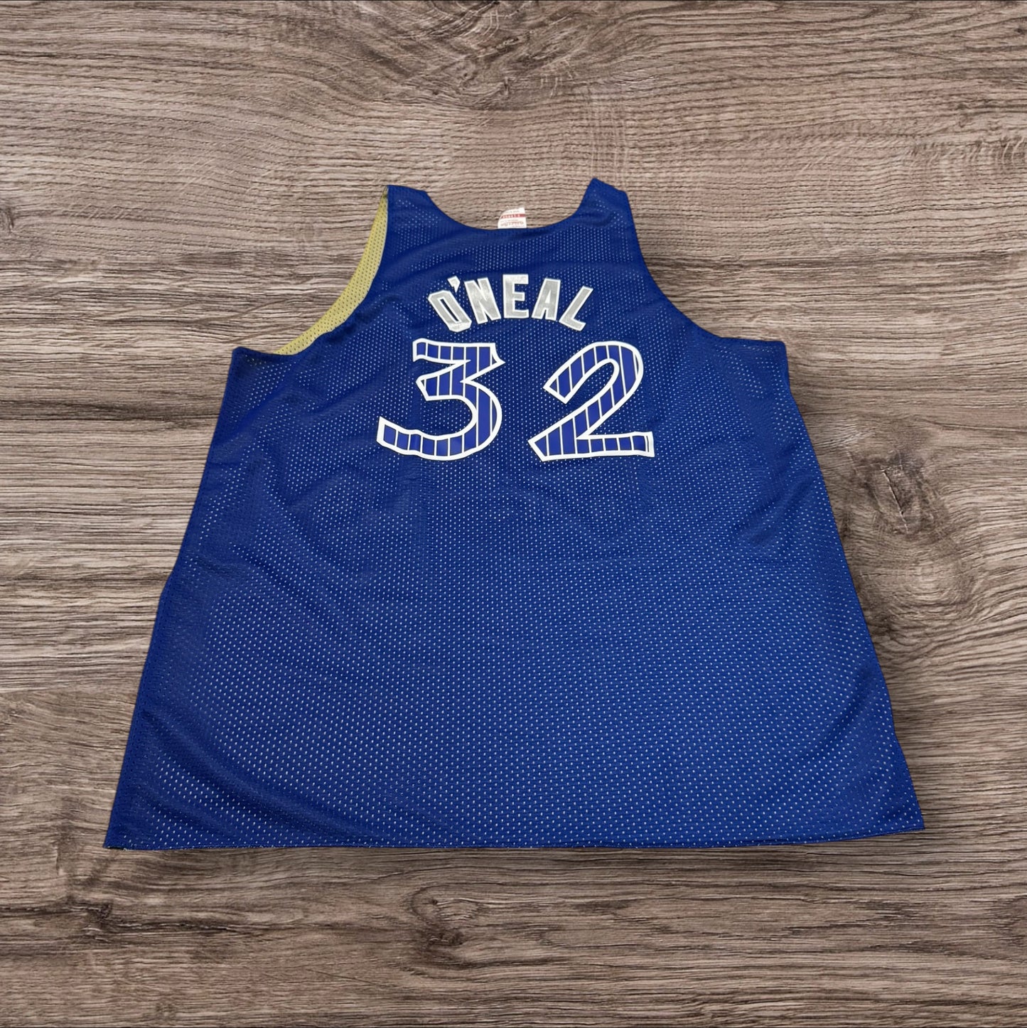 Mitchell & Ness Blue Orlando Magic Shaq Practice Jersey Reversible Size XL