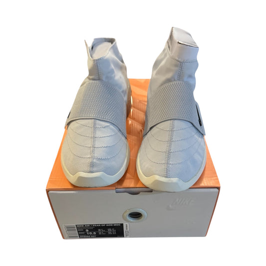 Nike Fear of God Moccasin Pure Platinum Size 9 (AT8086 001)