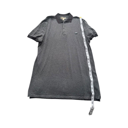 Burberry Grey Polo Shirt Sz XL