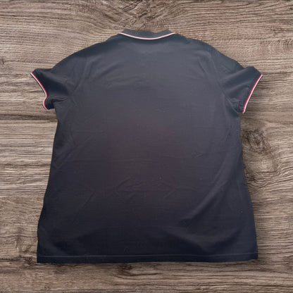 Moncler Black Polo Shirt