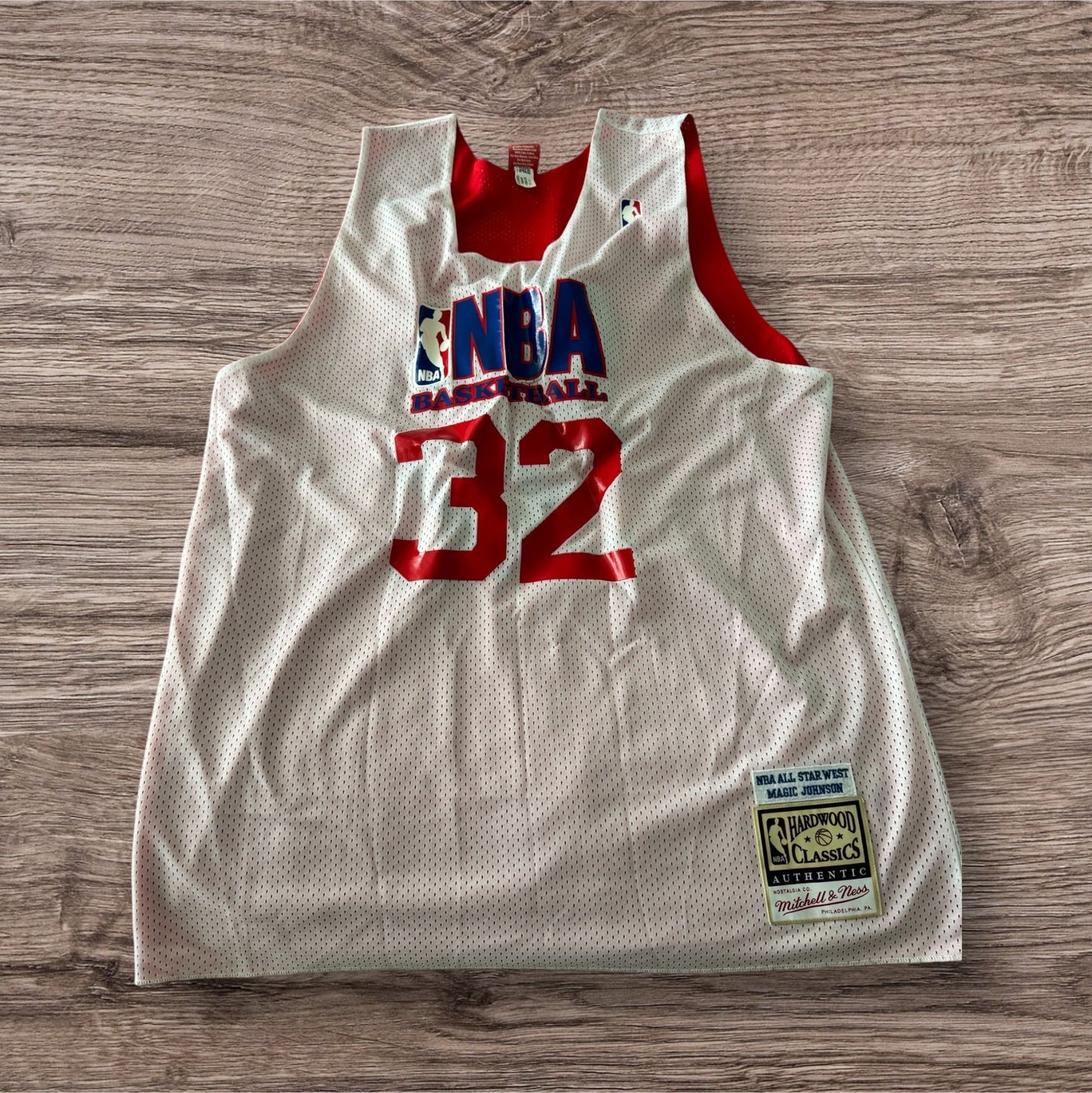 Mitchell & Ness Magic Johnson All-Star West Jersey Size XL
