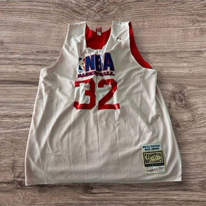 Mitchell & Ness Magic Johnson All-Star West Jersey Size XL