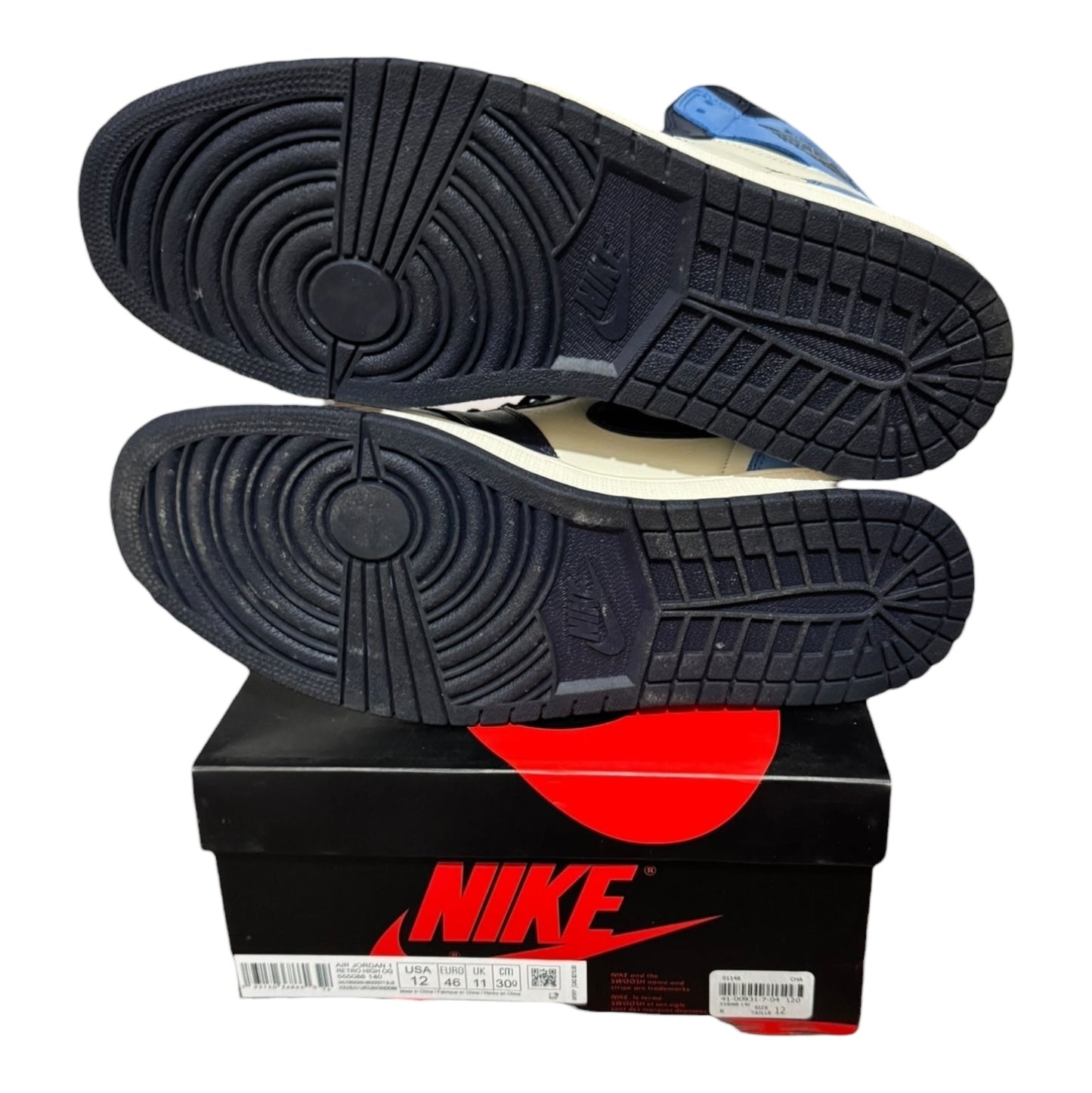 Jordan 1 High Obsidian Size 12 (555088 140)