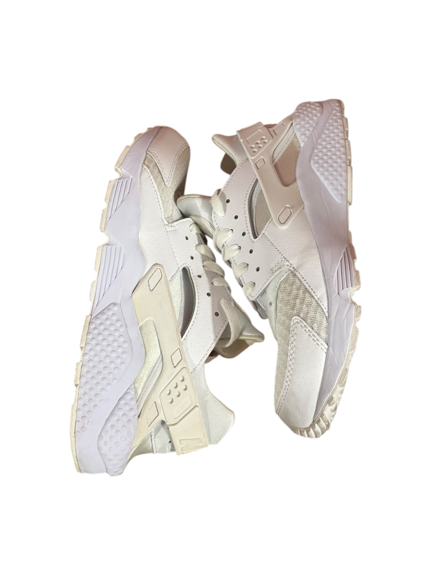 Nike Triple White Huarache Size 9.5