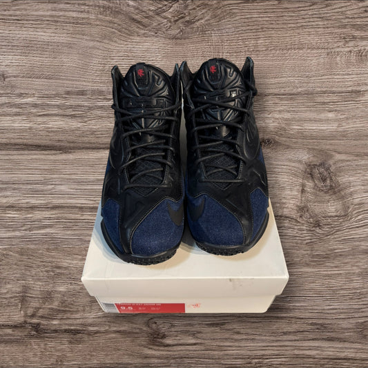 Nike LeBron XI Ext Denim QS Size 9.5 (659509 004)