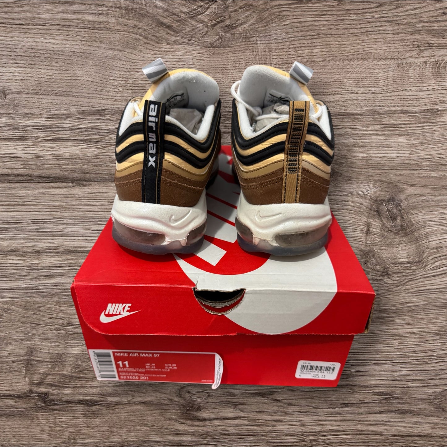 Nike Air Max 97 Brown Size 11 (921826 201)