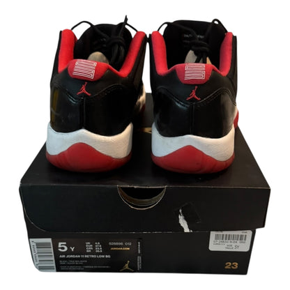 GS Jordan 11 Low Bred 2015 Size 5Y (52896 012)
